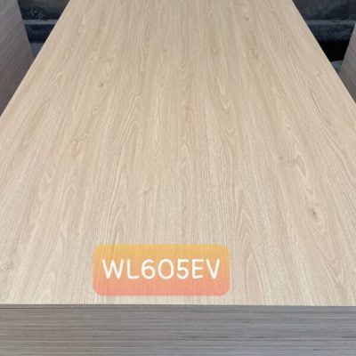 Plywood Melamine  / WL605EV/ Sồi vân núi